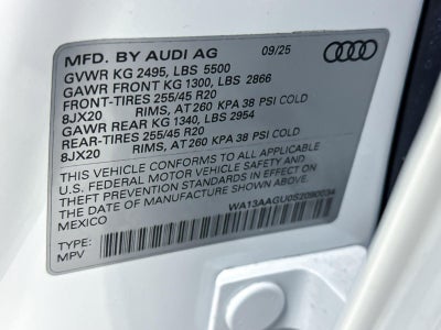 2025 Audi Q5 Prestige