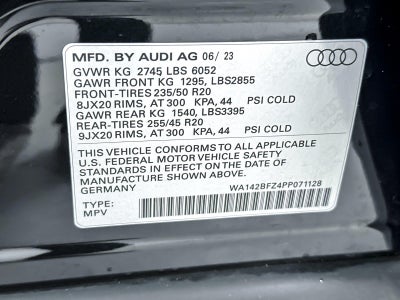 2023 Audi Q4 e-tron Sportback Prestige