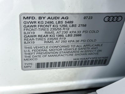 2023 Audi Q5 Sportback S line Premium Plus