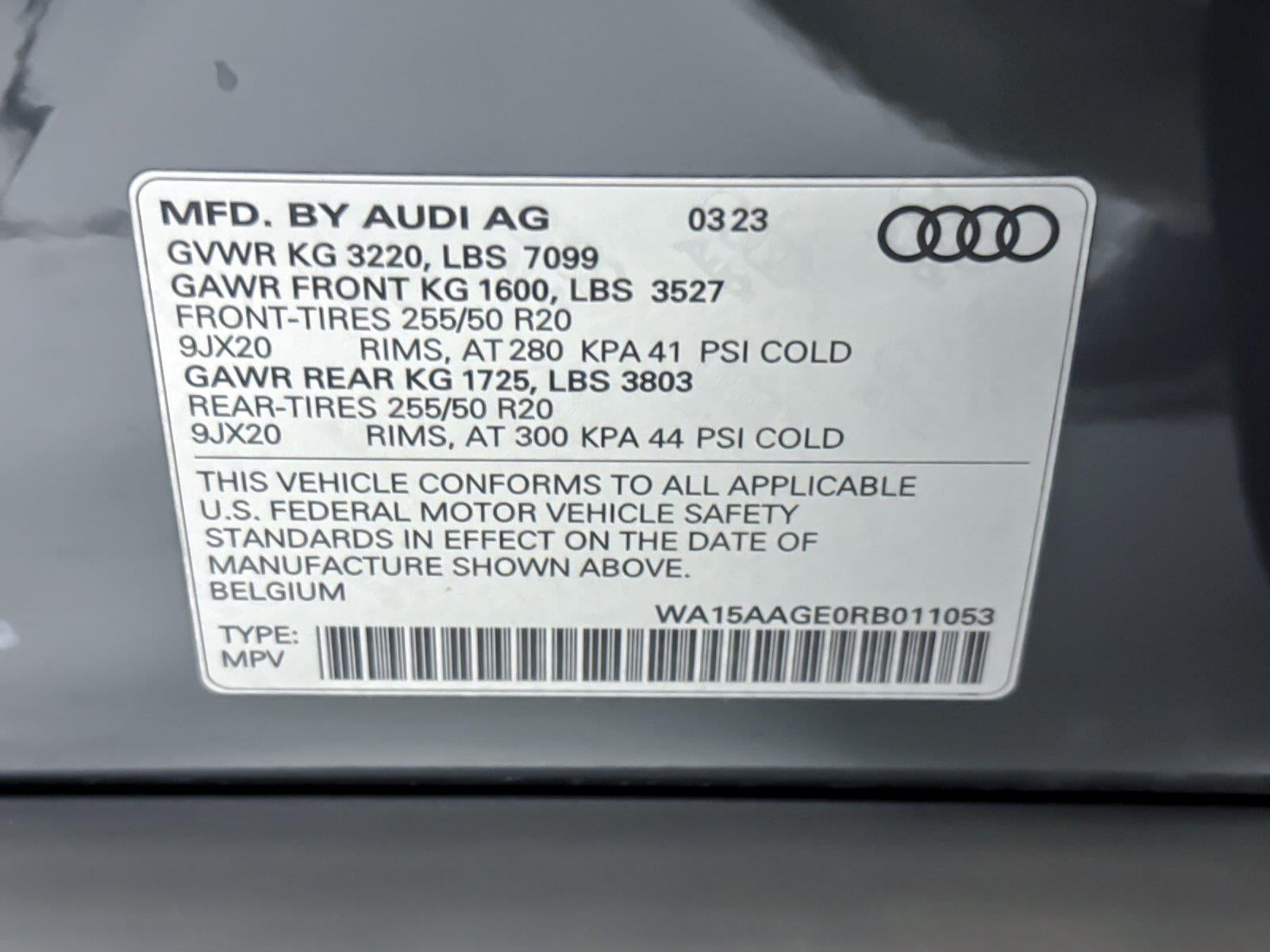 2024 Audi Q8 E-Tron Premium Plus
