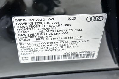 2024 Audi Q8 e-tron Prestige