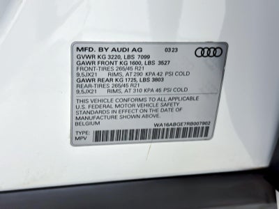 2024 Audi Q8 e-tron Prestige