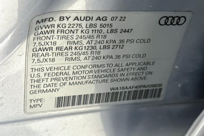 2023 Audi A4 allroad Premium Plus