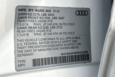 2023 Audi A4 allroad Premium Plus