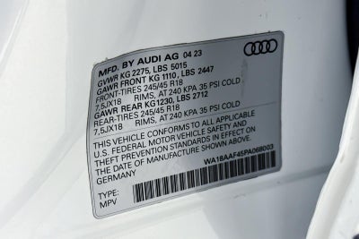 2023 Audi A4 allroad Premium Plus