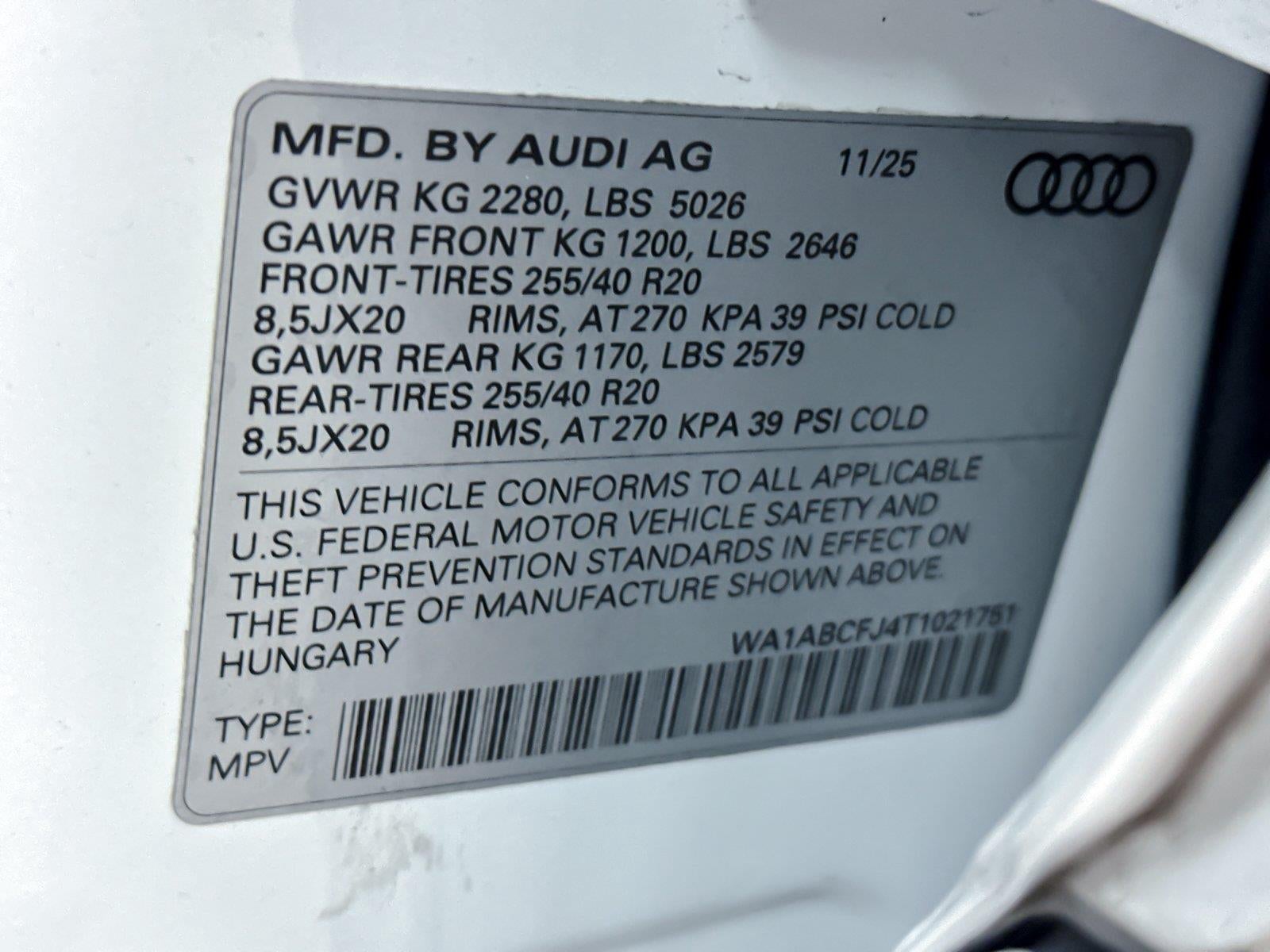 2026 Audi Q3 S line