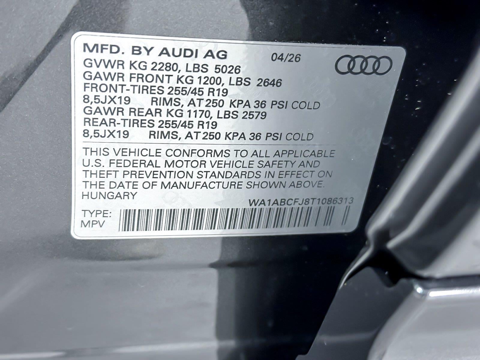 2026 Audi Q3 S line