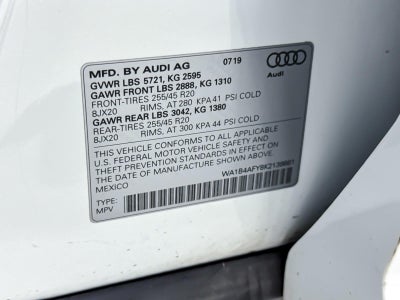 2019 Audi SQ5 Premium Plus