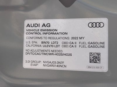 2022 Audi Sq5 Premium Plus