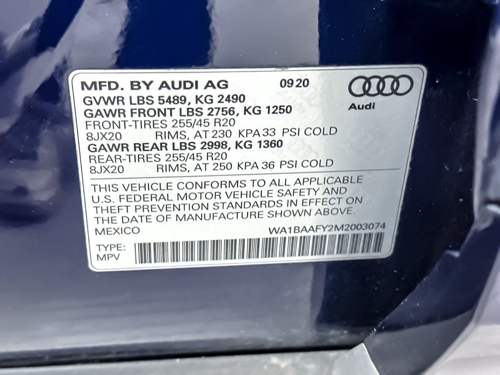 2021 Audi Q5 Premium Plus