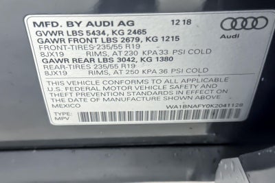 2019 Audi Q5 Premium Plus