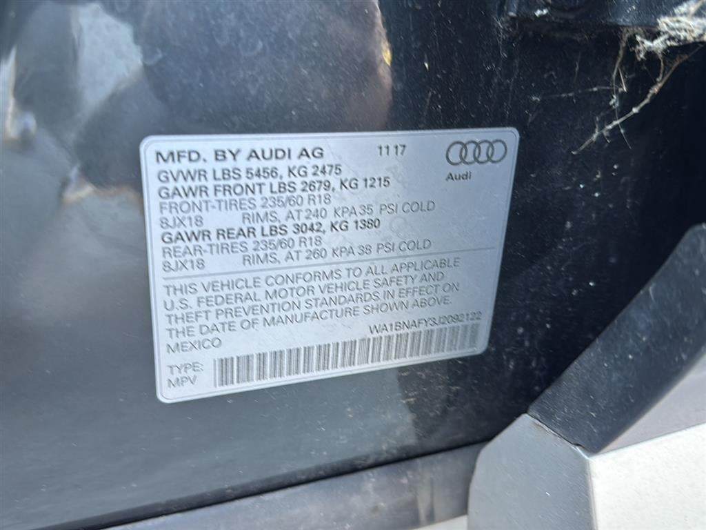 2018 Audi Q5 Premium Plus