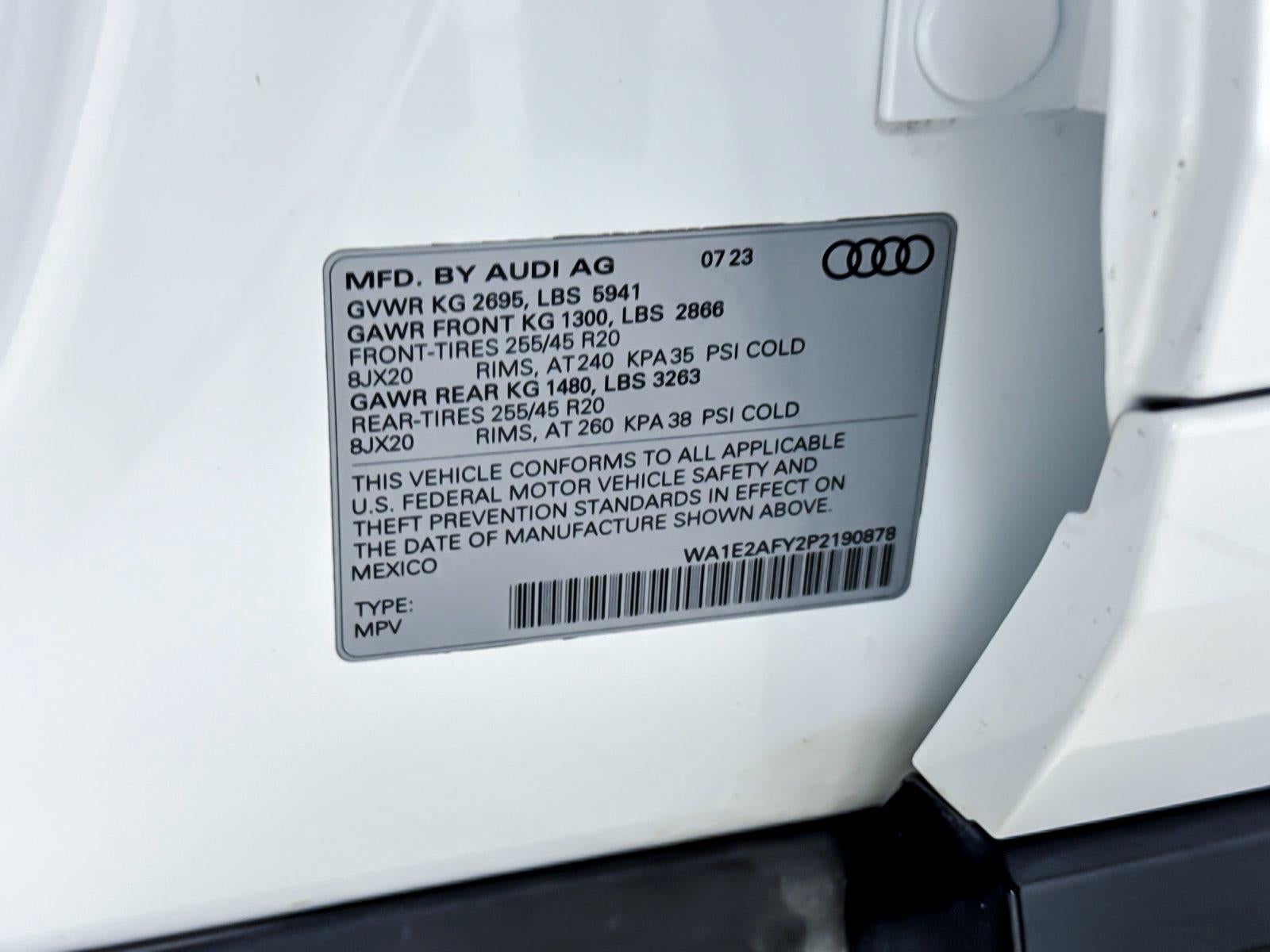2023 Audi Q5 S line Premium Plus