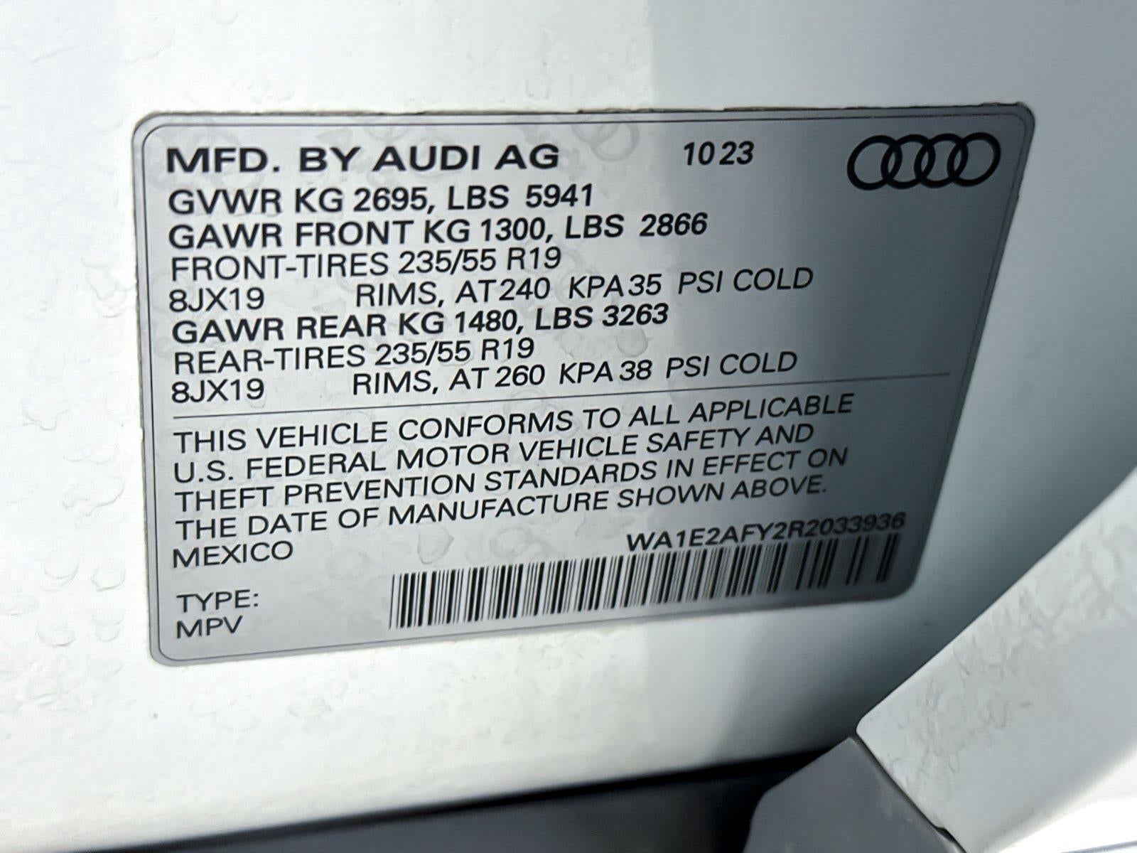 2024 Audi Q5 S line Premium Plus