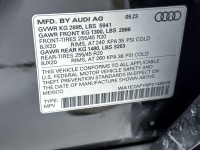 2023 Audi Q5 S line Premium Plus
