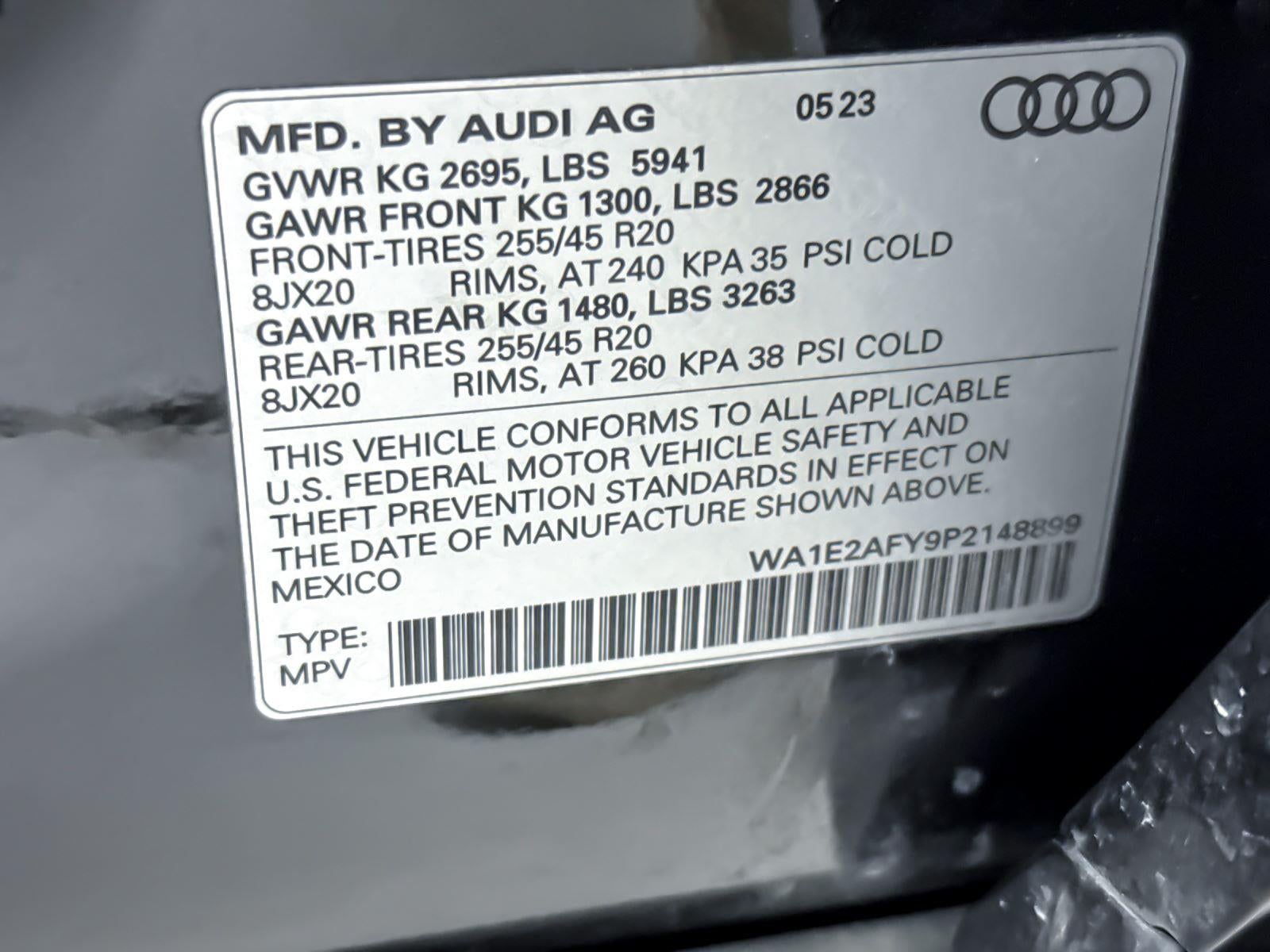2023 Audi Q5 S line Premium Plus