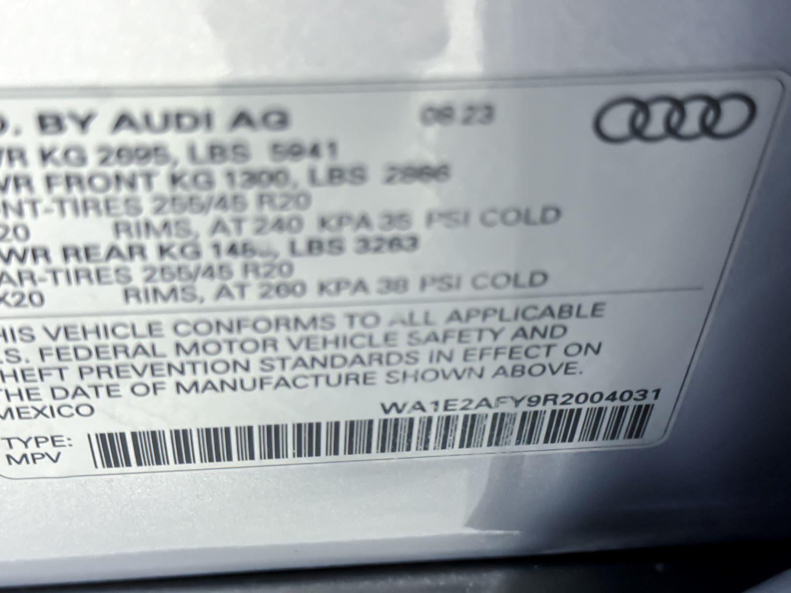 2024 Audi Q5 S line Premium Plus