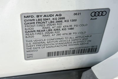 2021 Audi Q5 Premium Plus