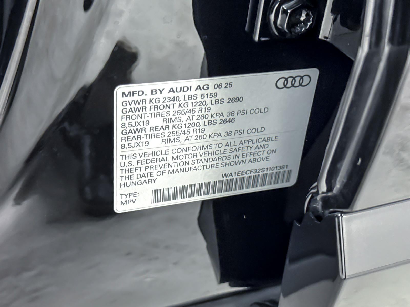 2025 Audi Q3 S line Premium Plus