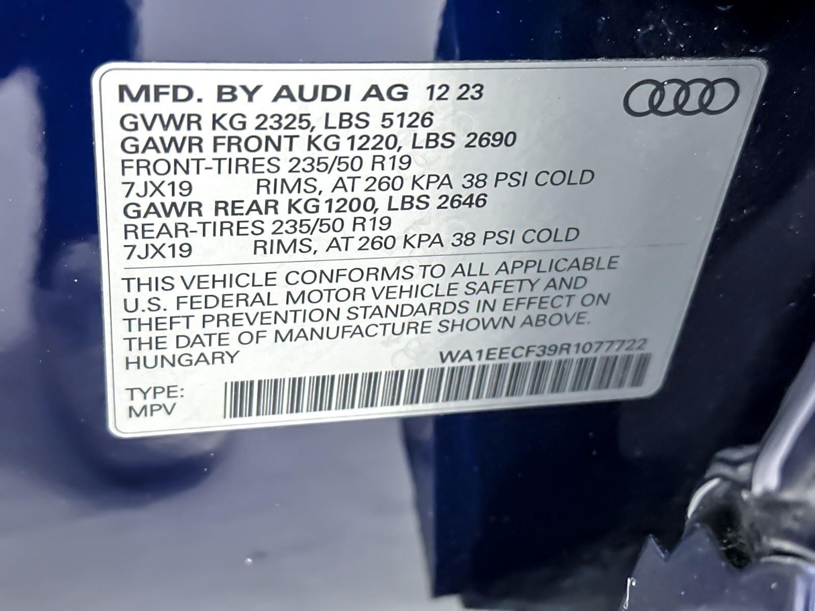 2024 Audi Q3 S line Premium Plus