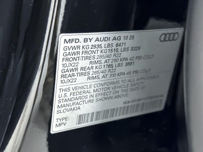 2026 Audi Q8 Premium Plus