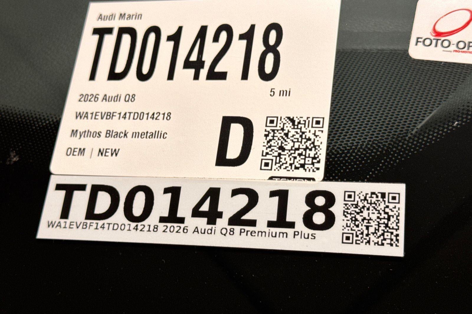 2026 Audi Q8 Premium Plus