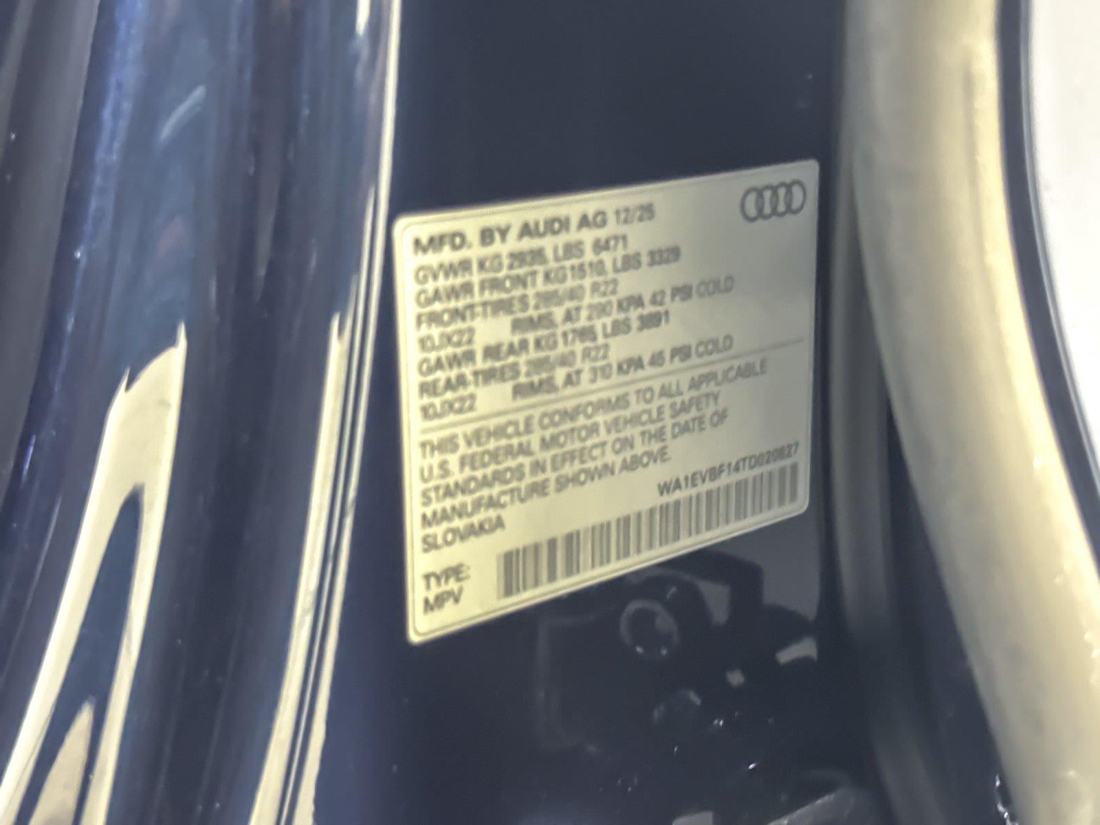 2026 Audi Q8 Premium Plus
