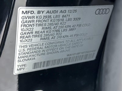 2026 Audi Q8 Premium Plus