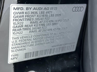2023 Audi Q8 Prestige