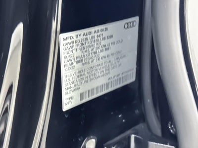 2026 Audi Q8 Prestige