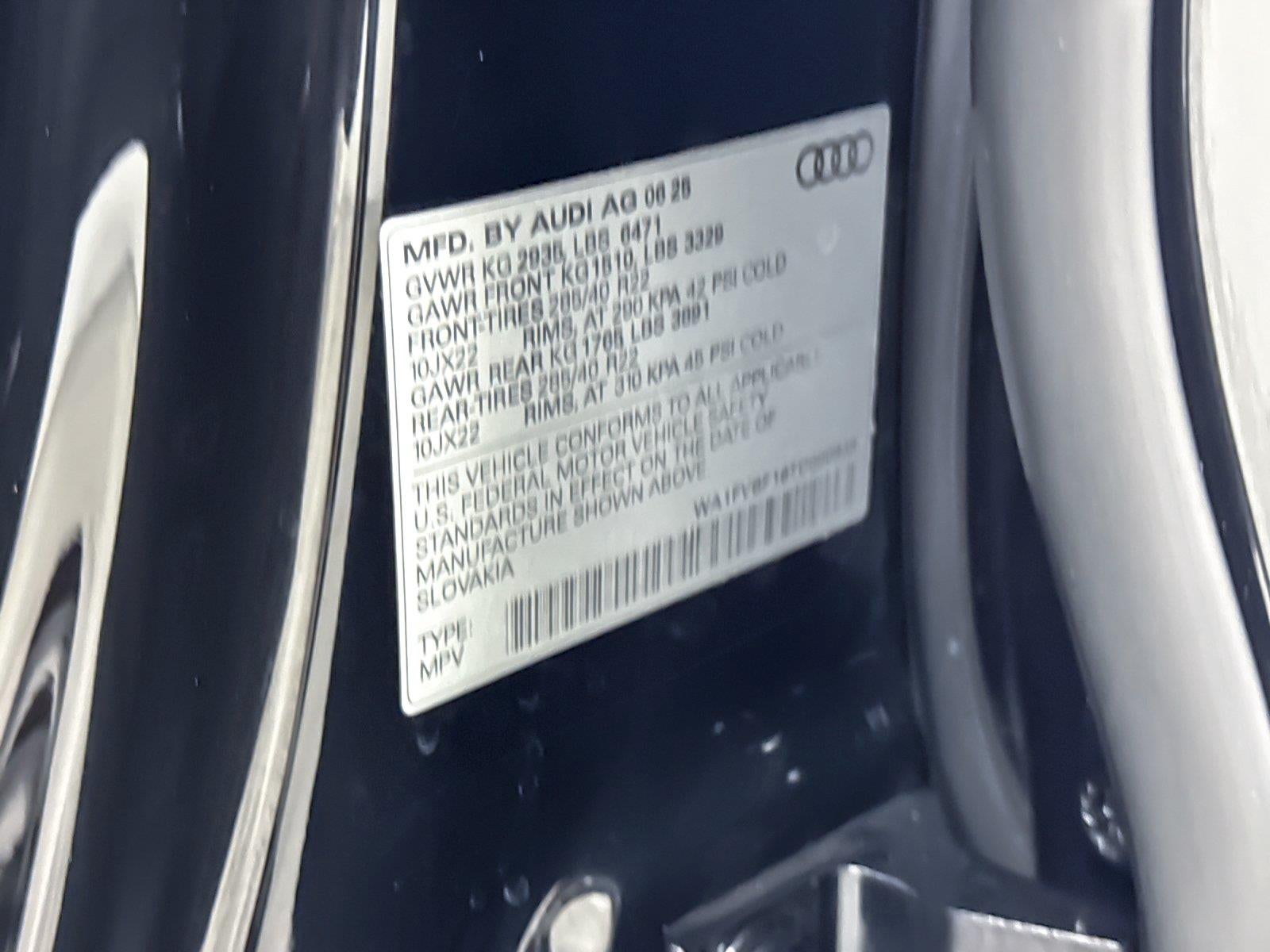 2026 Audi Q8 Prestige