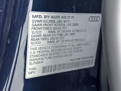 2025 Audi Q8 Prestige