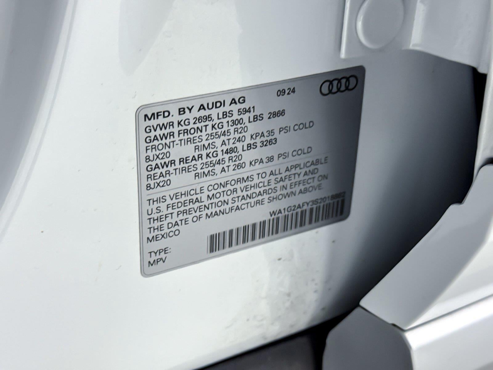 2025 Audi Q5 S line Premium