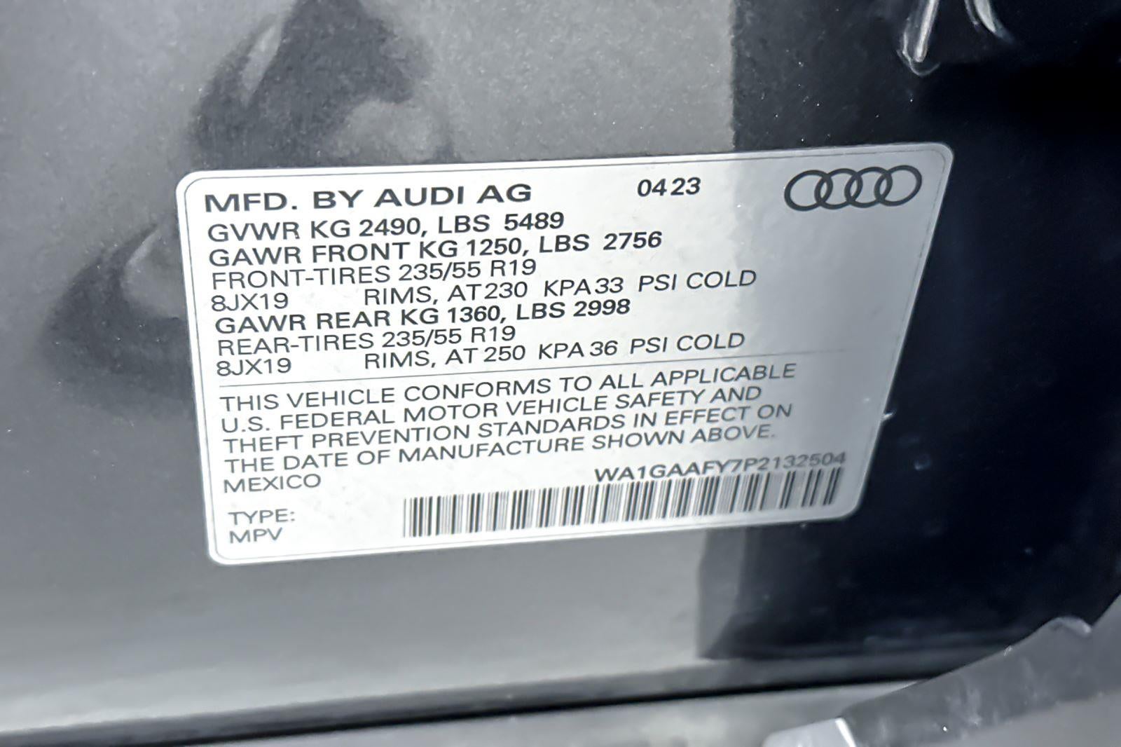 2023 Audi Q5 S line Premium