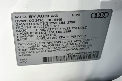 2025 Audi Q5 S line Premium