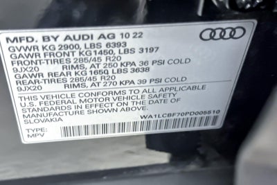 2023 Audi Q7 Premium Plus