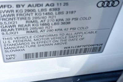2026 Audi Q7 Premium Plus