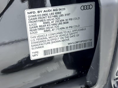 2023 Audi Q7 Premium Plus