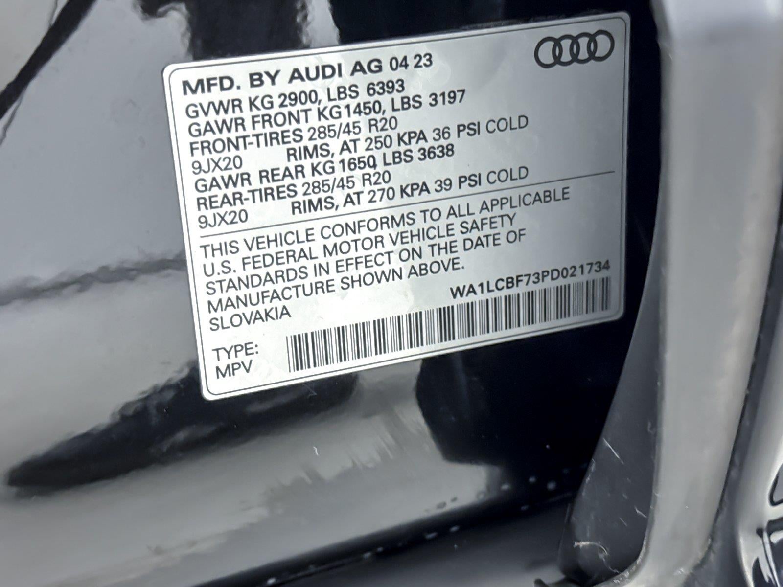 2023 Audi Q7 Premium Plus