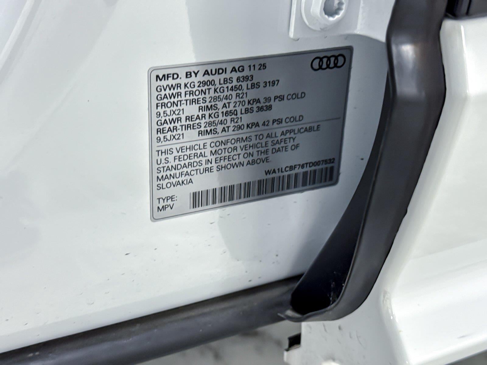 2026 Audi Q7 Premium Plus