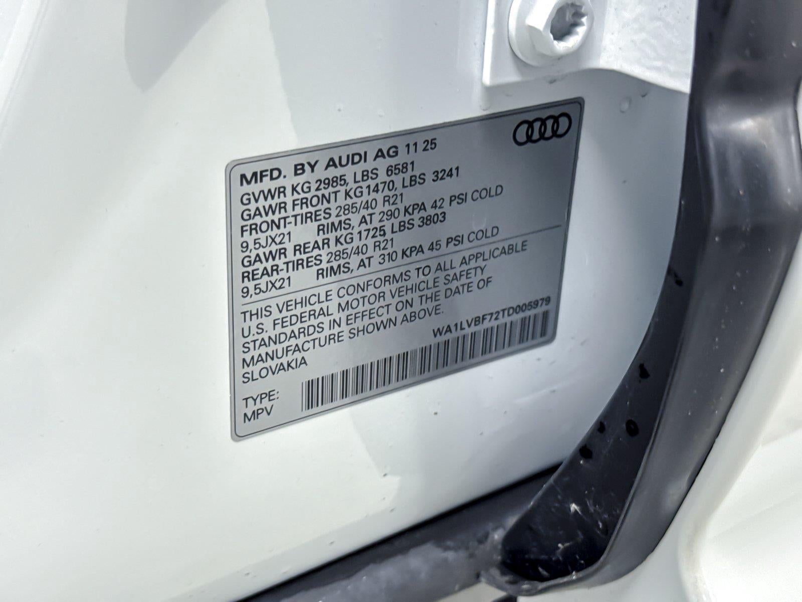 2026 Audi Q7 Premium Plus