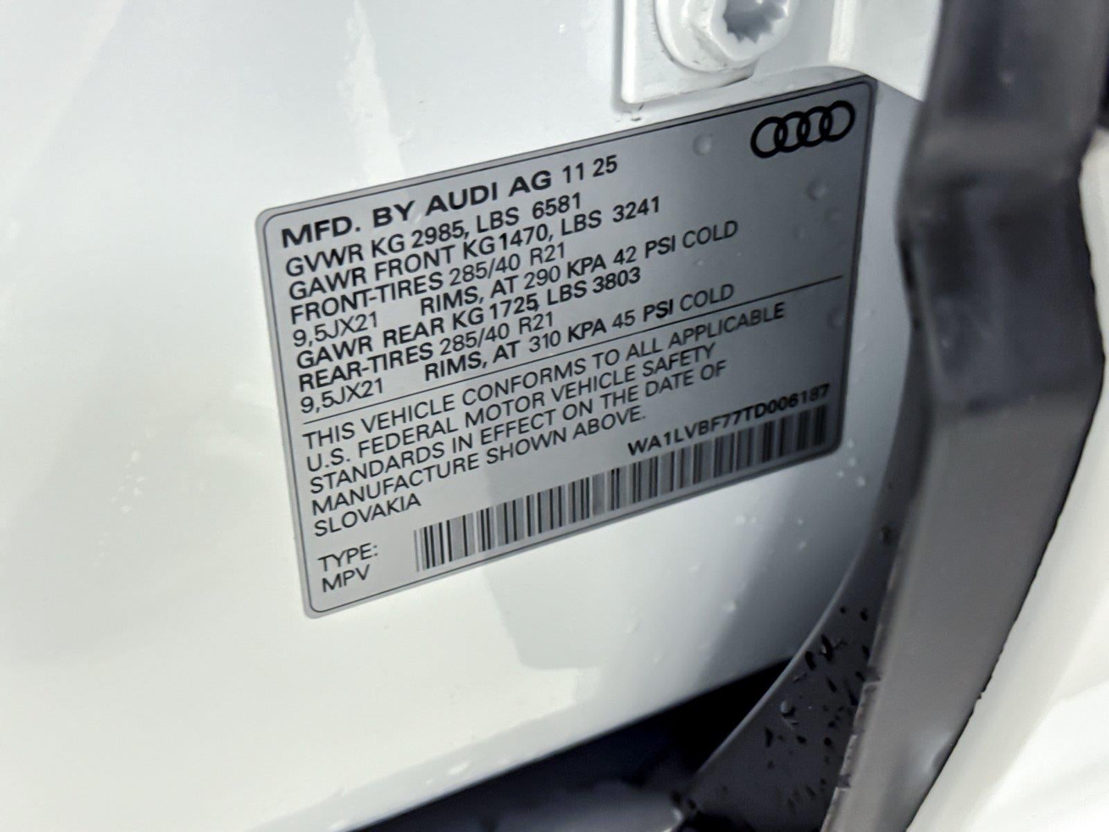 2026 Audi Q7 Premium Plus