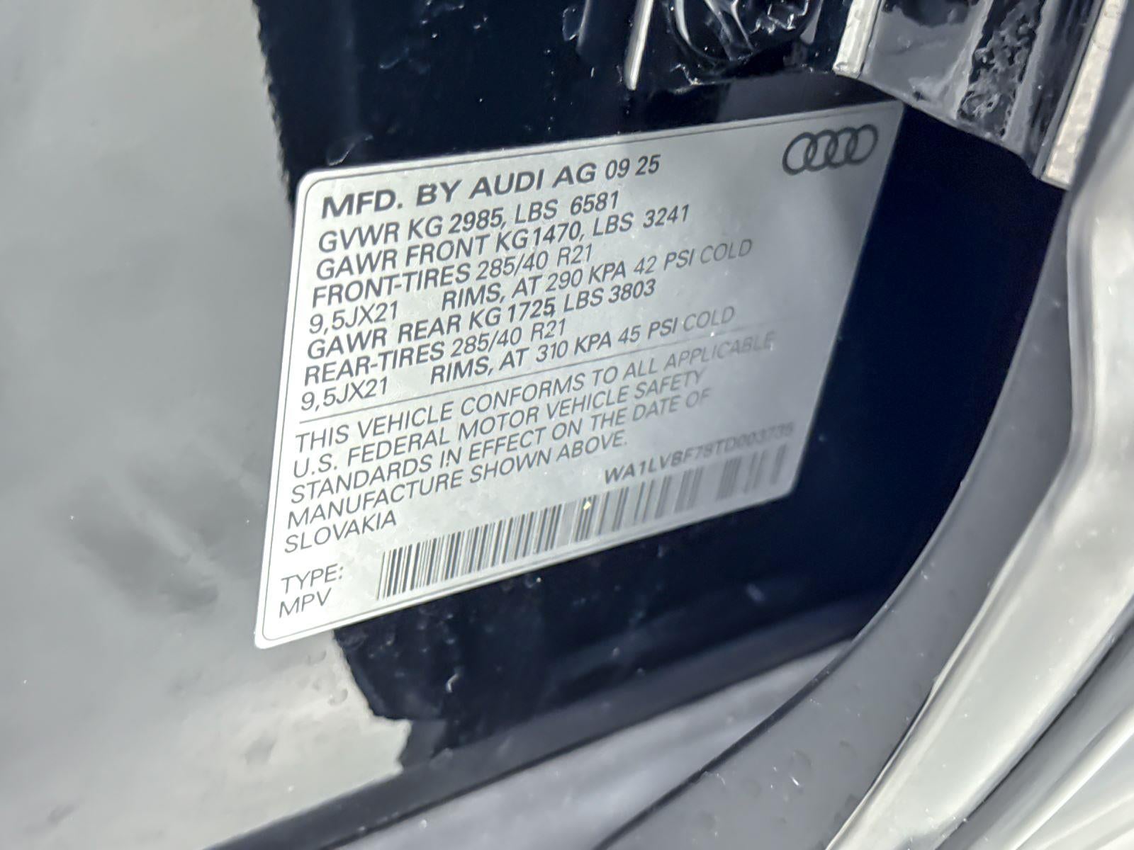 2026 Audi Q7 Premium Plus