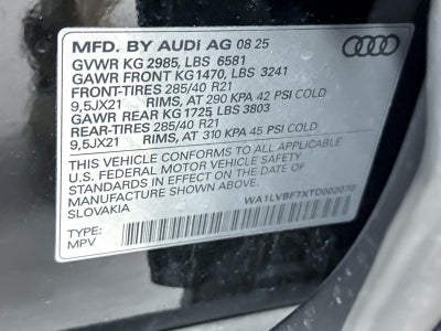 2026 Audi Q7 Premium Plus