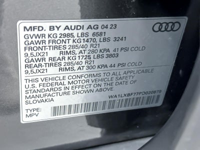 2023 Audi Q7 Premium Plus