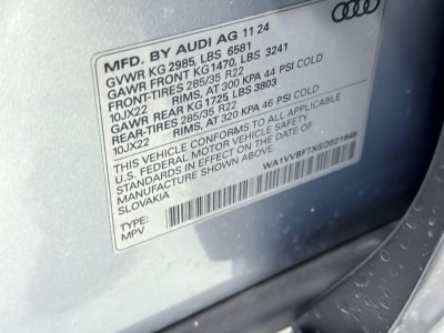 2025 Audi Q7 Prestige
