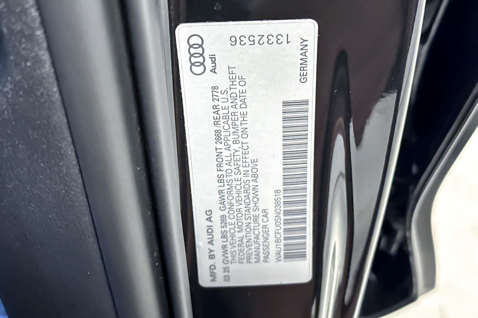 2025 Audi A5 Premium