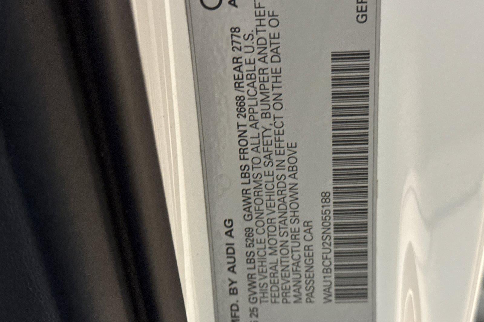 2025 Audi A5 Premium