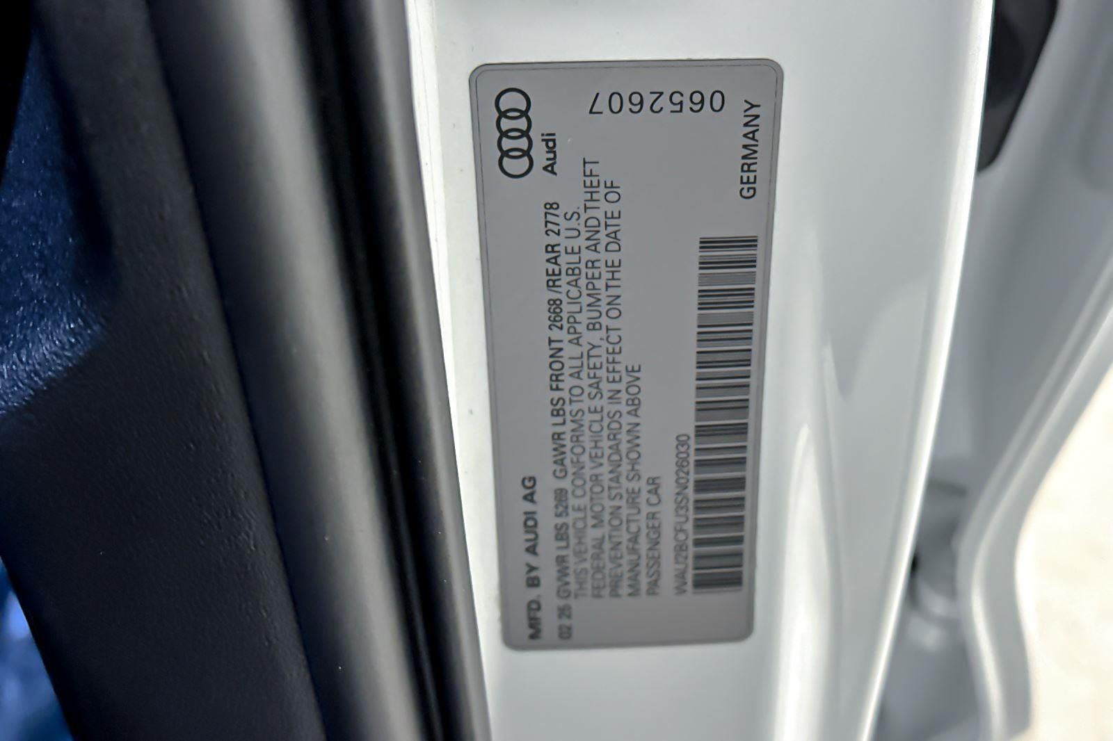 2025 Audi A5 Premium Plus