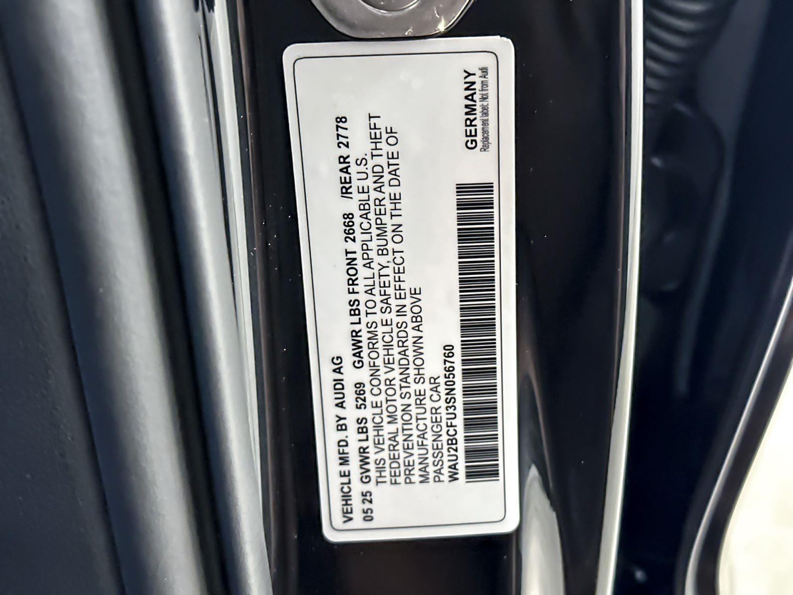 2025 Audi A5 Premium Plus